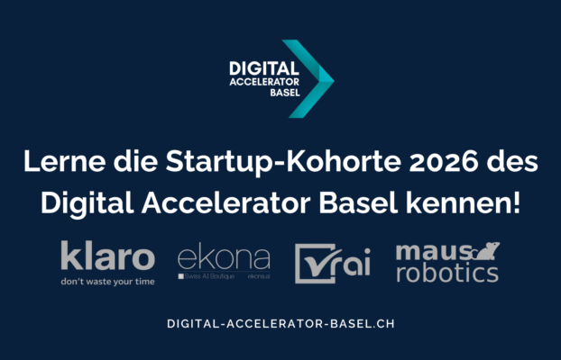Lerne die Startup-Kohorte 2026 des Digital Accelerator Basel kennen!