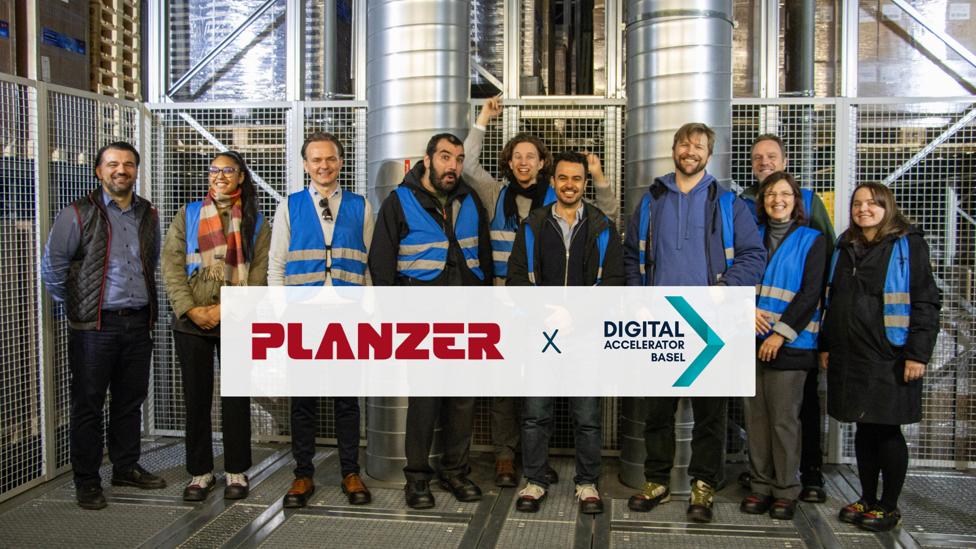 The Digital Accelerator Basel visits Planzer’s logistics hub in Pratteln