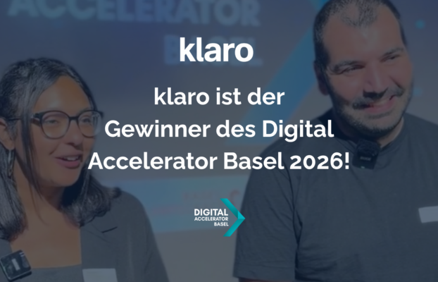 klaro ist der Gewinner des Digital Accelerator Basel 2026!