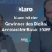 klaro gewinnt den Digital Accelerator Basel 2026!